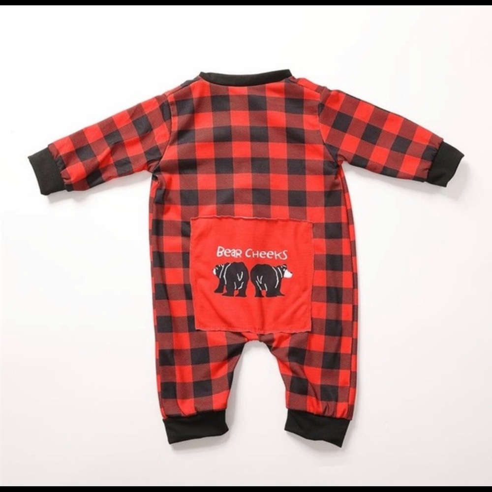 Toddler romper.  Goes with matching family pjs